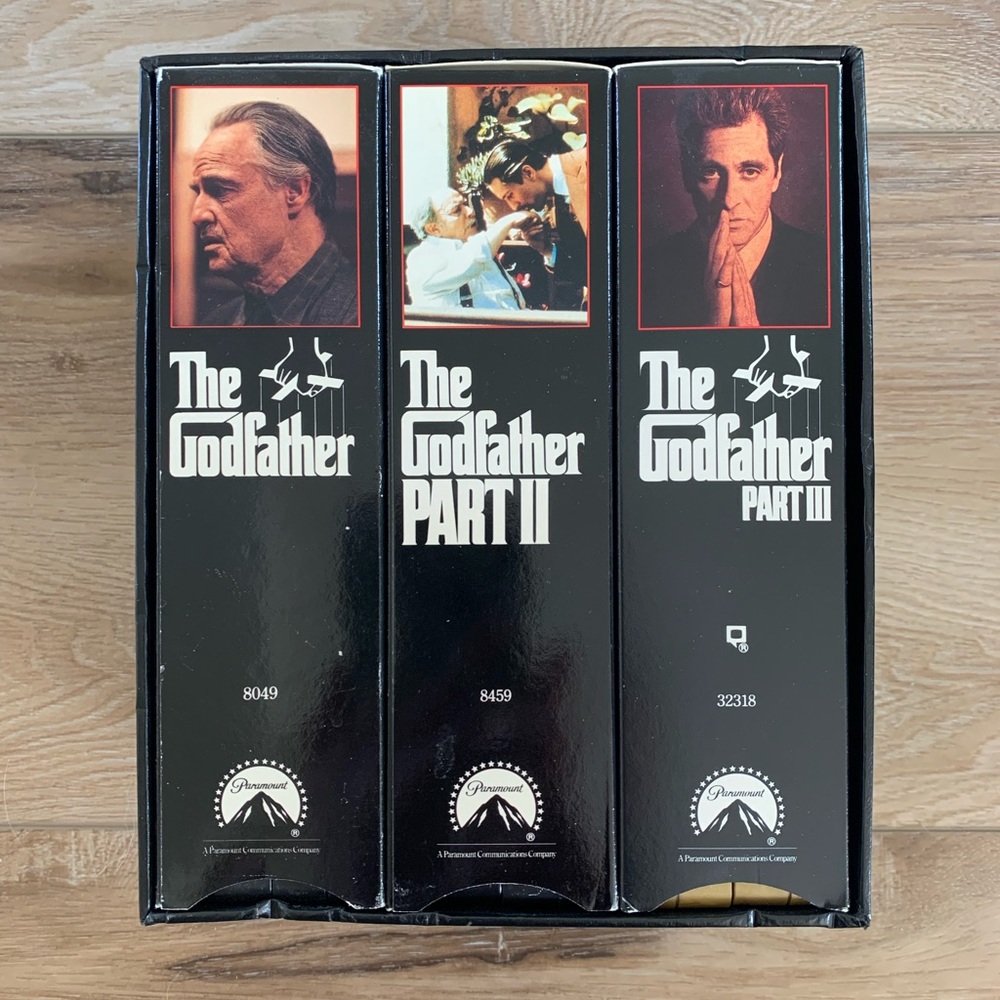 The Godfather Set VHS